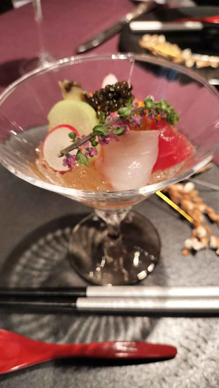 デザイン性も高く、味も美味しい料理