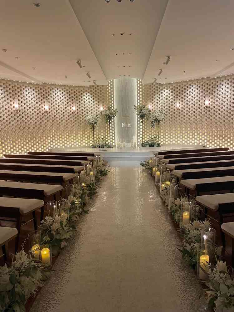 地下にあるチャペル