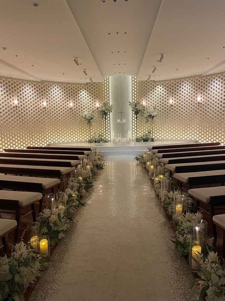 地下にあるチャペル