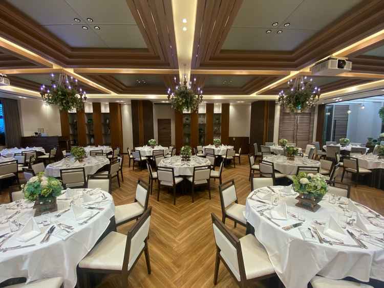 1フロア型の宴会場