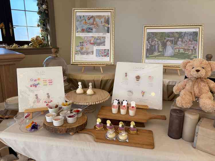 試食でいただいたデザートビュッフェが美味しかったです。