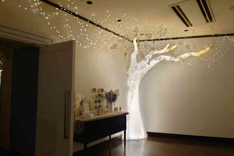 演出の自由度が高そうな空間です。実例のお写真もいくつか拝見しました