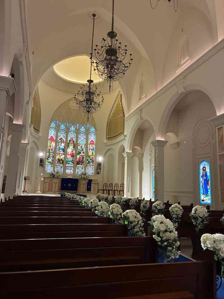 チャペル内観。