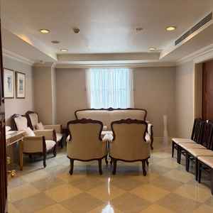 新郎新婦毎に控室が用意されていました。