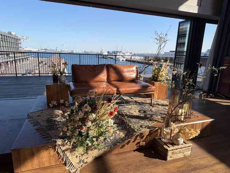 海をバックに素敵な時間が過ごせそうだと思いました。