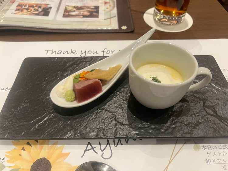 生エビアレルギーなので、代わりにアナゴでした。美味しかったです。