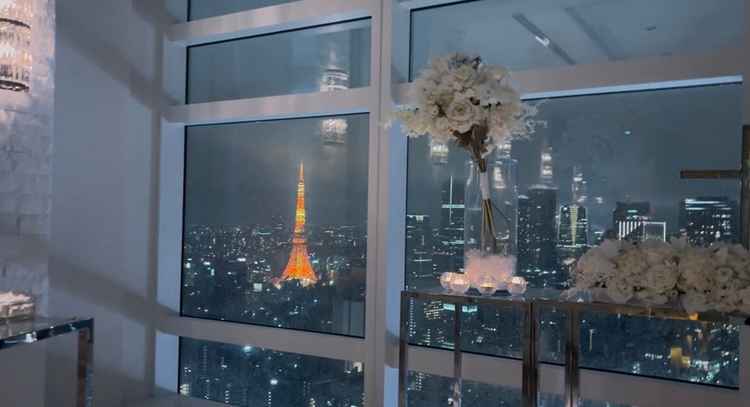 東京タワーを見下ろせる立地