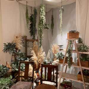 フォトスポットも館内のところどころに配置されていました。