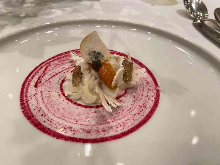 高級感ある料理