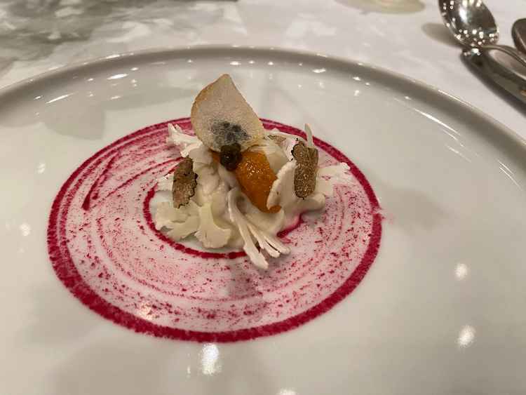 高級感ある料理