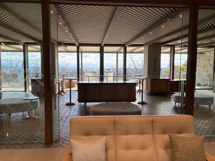 神戸の街並みを見渡せる貸切ヴィラ。神戸の海も見ることができとても綺麗でした。