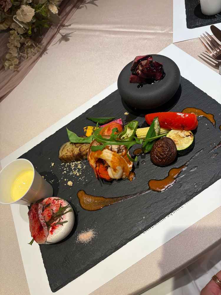 カルパッチョ以外はとても美味しかった。