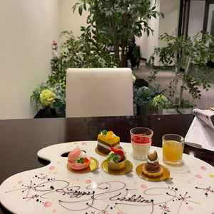 デザートビュッフェでも喜んでもらえるかわいいスイーツでした。