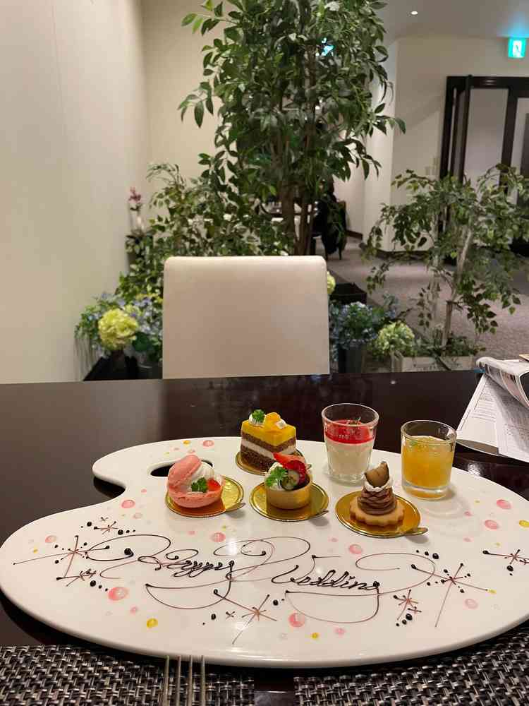 デザートビュッフェでも喜んでもらえるかわいいスイーツでした。