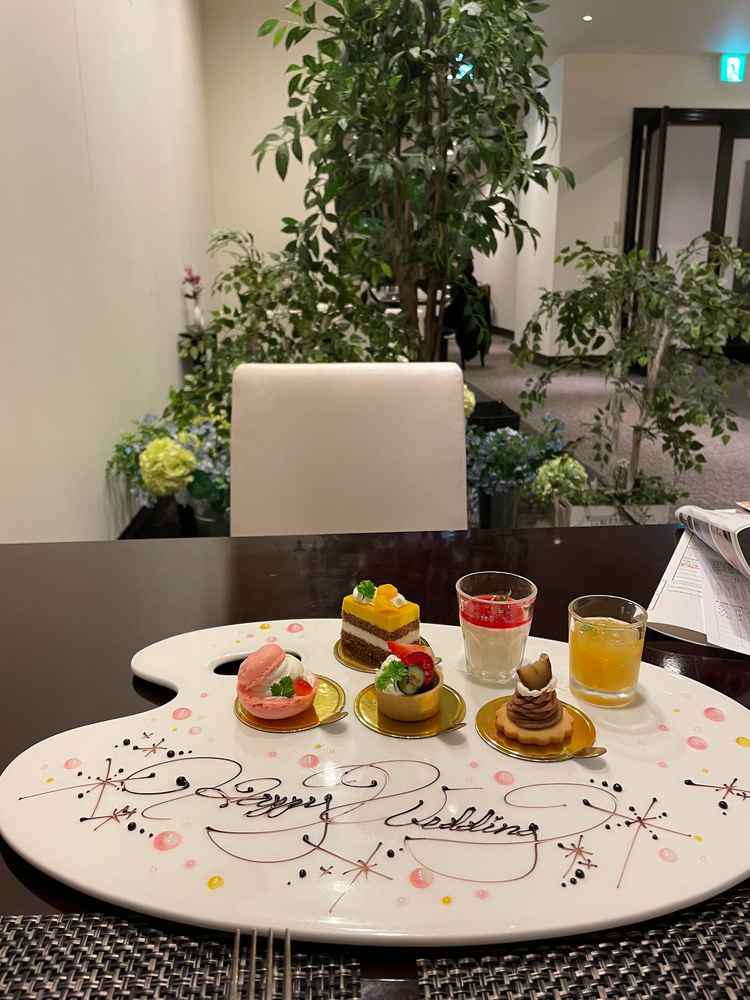 デザートビュッフェでも喜んでもらえるかわいいスイーツでした。