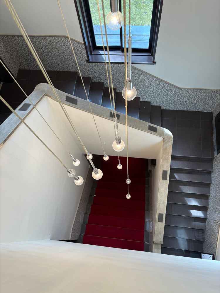 写真スポットの階段