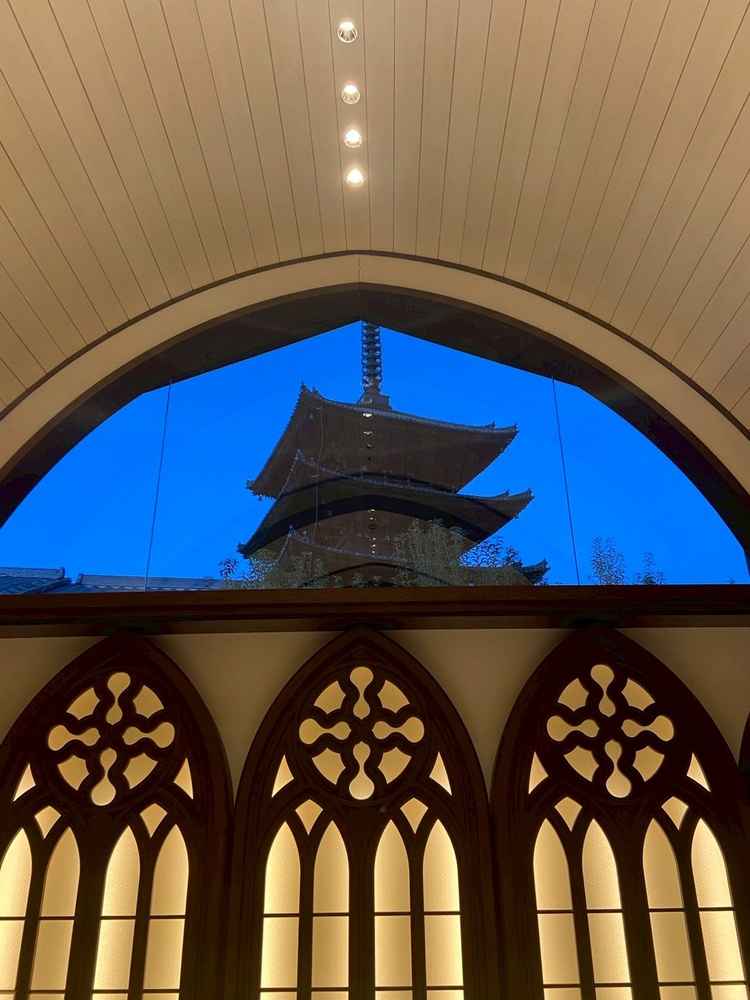 セレモニーホールからの景色