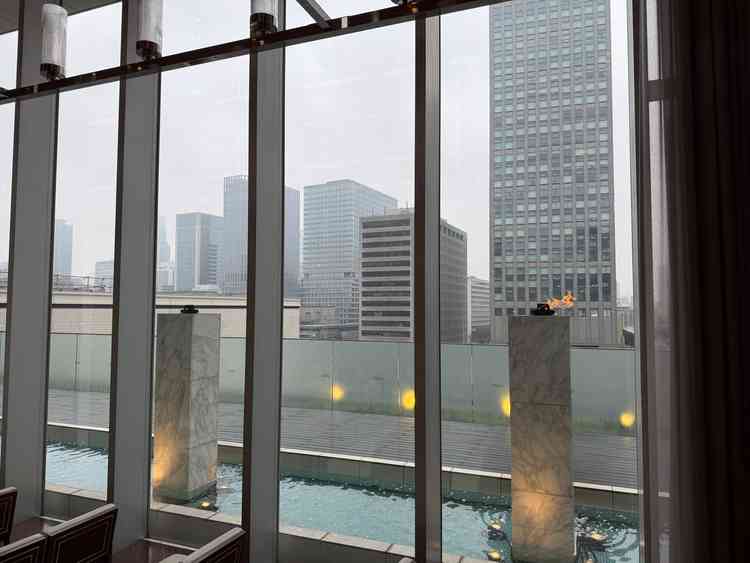 梅田を一望できます