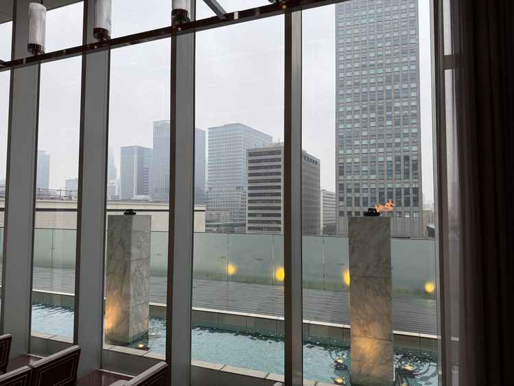 梅田を一望できます