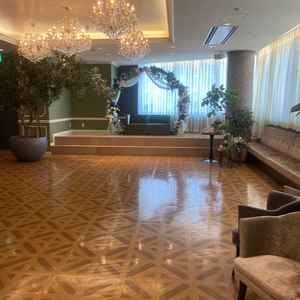 ここでスイーツビュッフェなどもできるそう。全体的に落ち着いた雰囲気がよかった