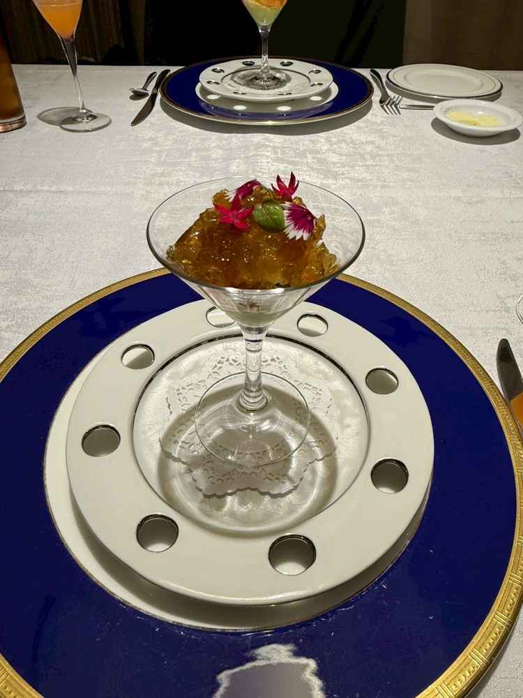 試食会で提供された前菜の写真。ほかにもメインとデザートをいただきました。