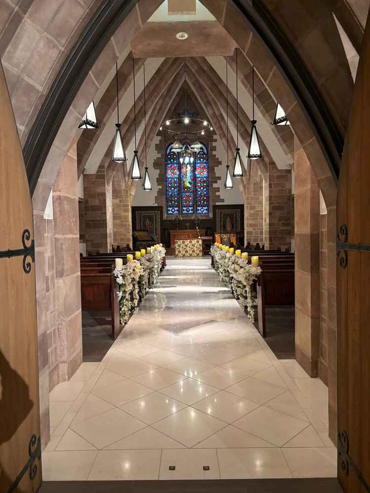 チャペルが綺麗でした