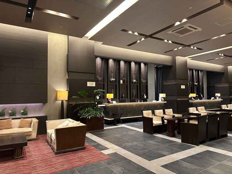 ロビー写真。とっても広くゲストが待つ時に絶対困らないと思った。