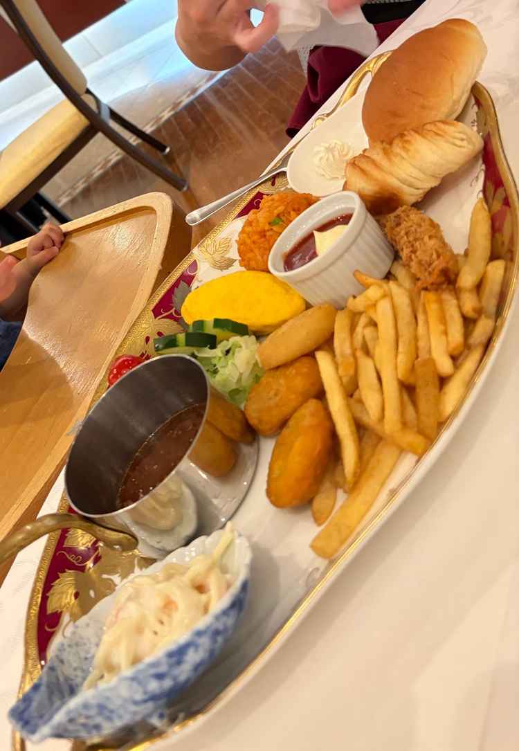 キッズプレートの試食
