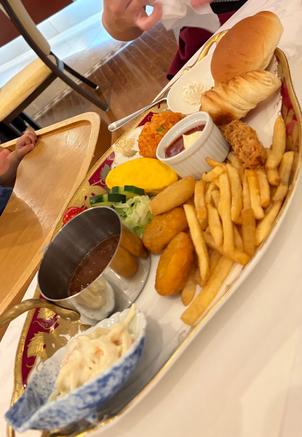 キッズプレートの試食