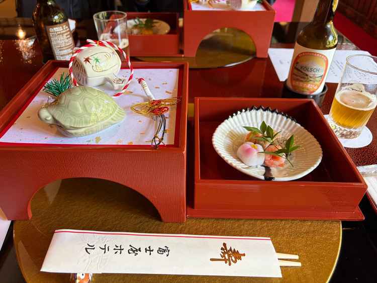 写真を試食させていただきました。