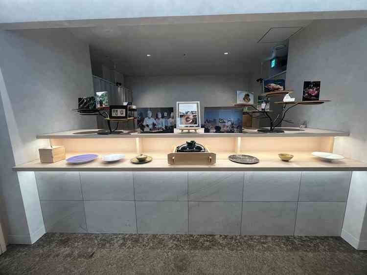 披露宴会場併設のオープンキッチンです。