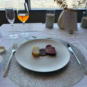 試食でいただいたコース料理。とても美味しかった。