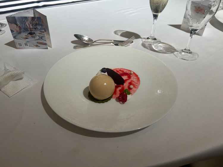 デザートの試食