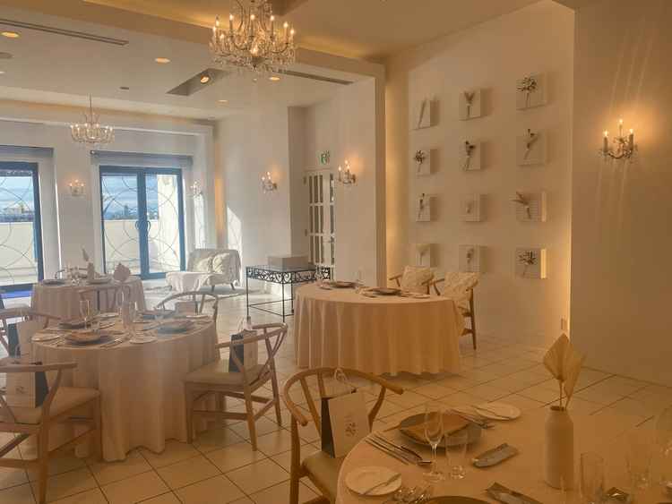 可愛らしい会場