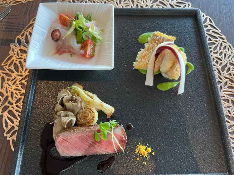 神奈川県産の食材をふんだんに使ったお料理が美味しかった