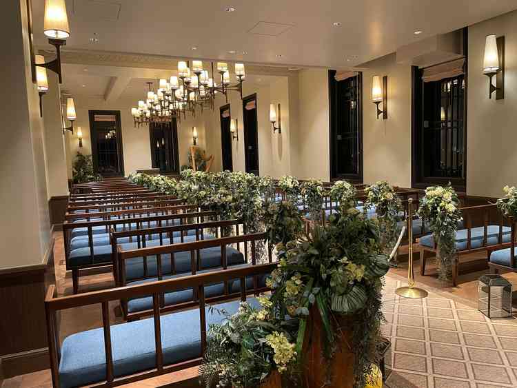 チャペルの写真になります。