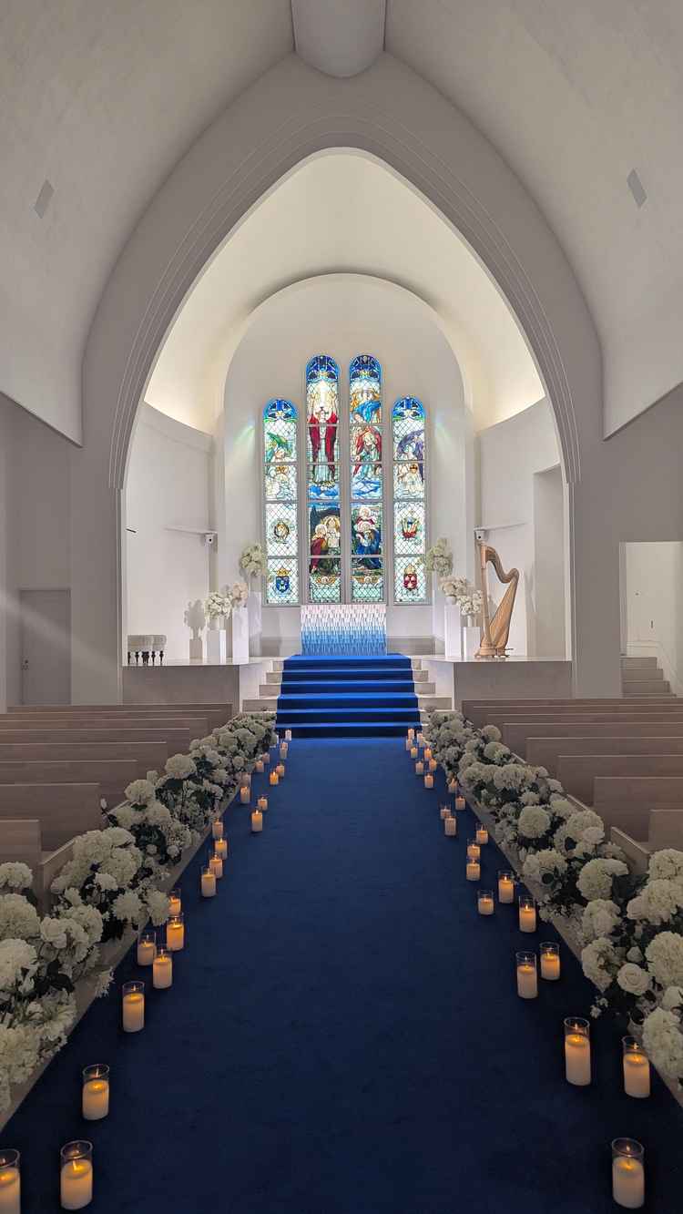 チャペル内の写真です。