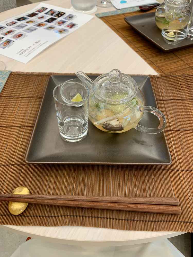 試食でいただいた土瓶蒸し
