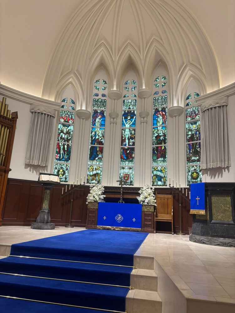 チャペル前方からの写真。