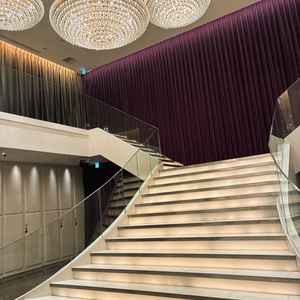 天高のある階段。集合写真も撮れる