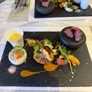コース料理試食。