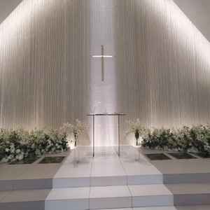 チャペルが白基調でよかった