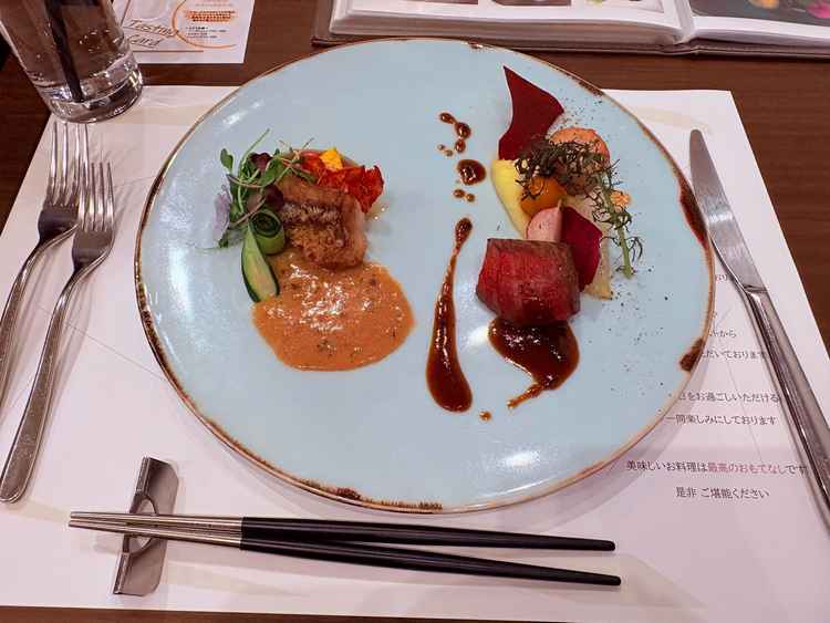 試食のメイン料理