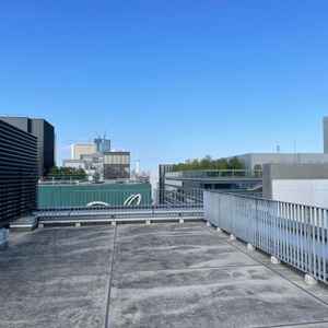 マグナス東京建物の最上階（新郎新婦のみ利用可能な場所）