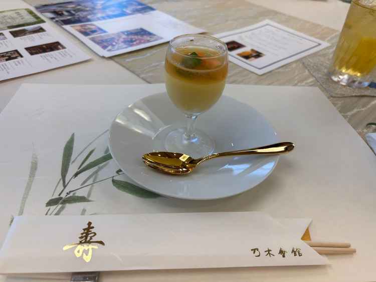 試食会のとうもろこしのすり流し