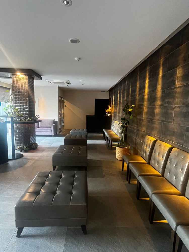 チャペルから披露宴までの間のスペース