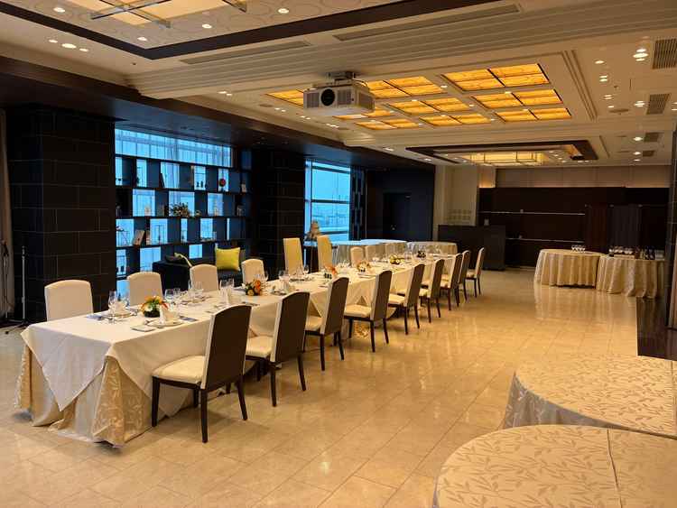 もう一つの披露宴会場です。