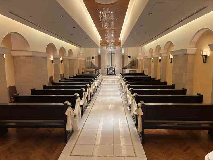 王道チャペル。意外と余って以上閉鎖感は無かった