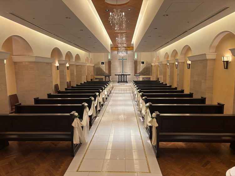 王道チャペル。意外と余って以上閉鎖感は無かった