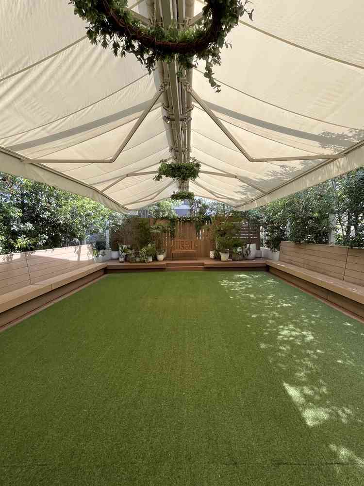 ガーデンの様子